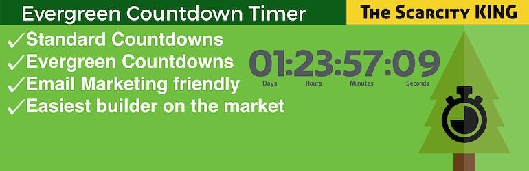 Плагин Evergreen Countdown Timer для обратного отсчета на WordPress