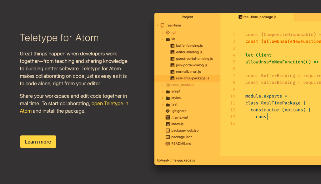 HTML-редактор Atom