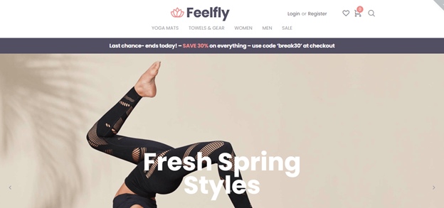 шаблон для интернет-магазина feelfly wordpress