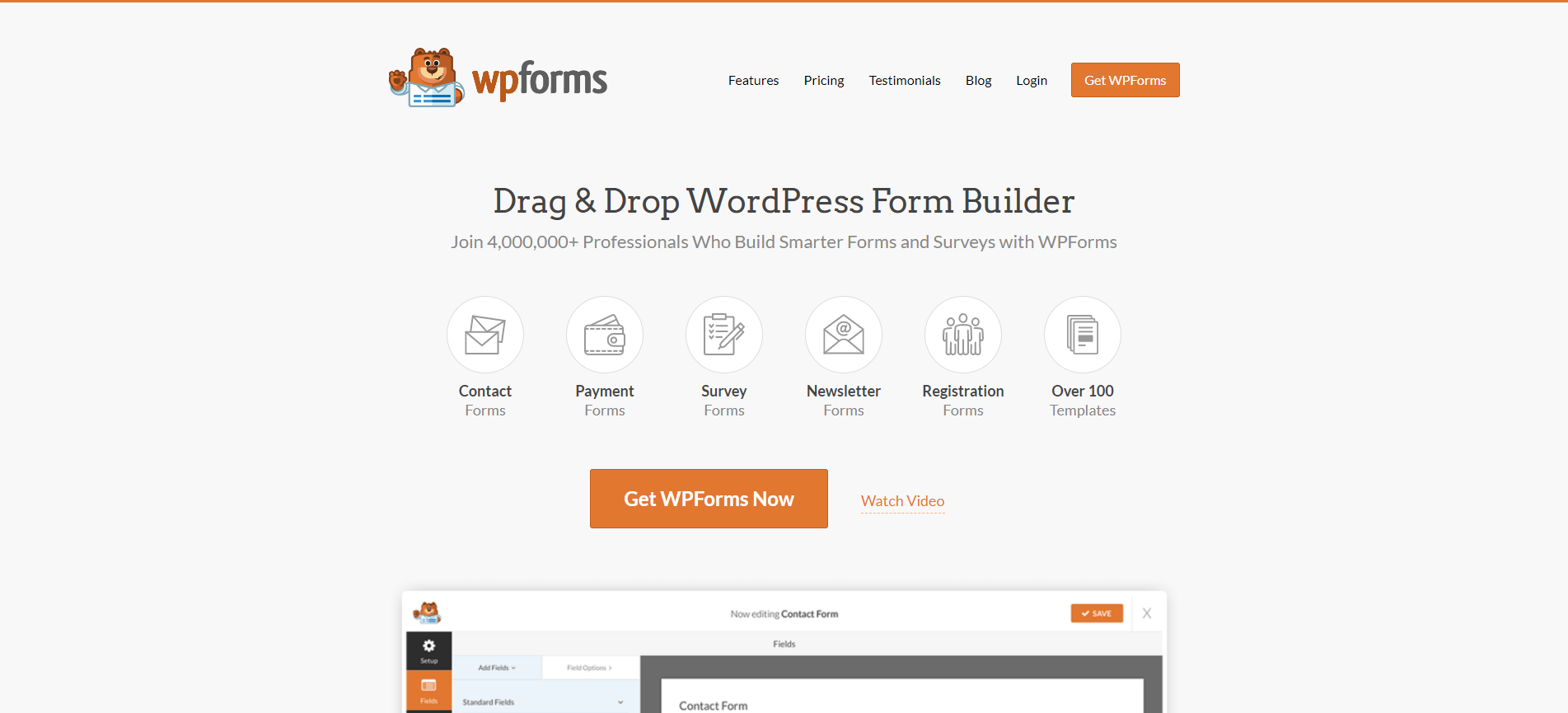 WordPress плагин WPForms