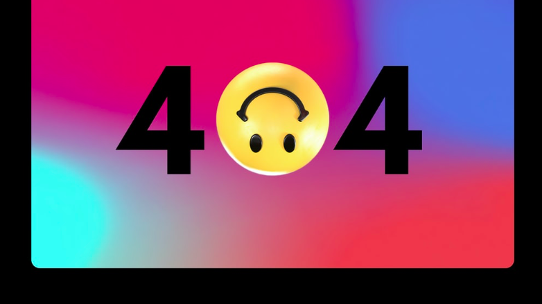 Код ошибки 404