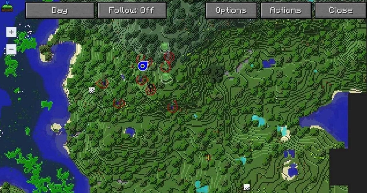 JourneyMap – карта для Minecraft