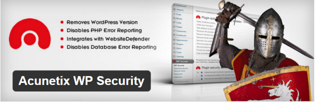 Плагин Acunetix WP Security для WordPress