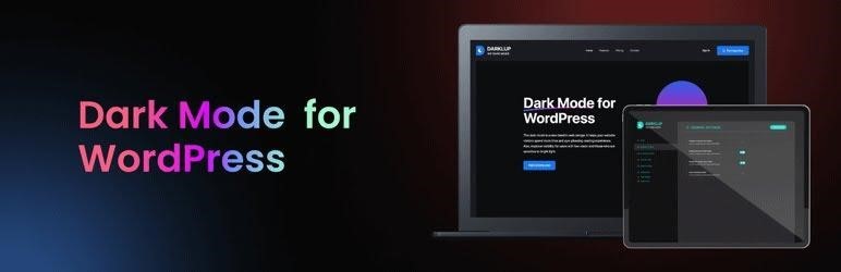 Плагин DarklupLite для ночного режима в WordPress