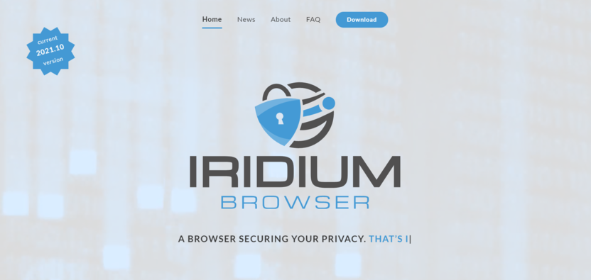 Анонимный браузер Iridium