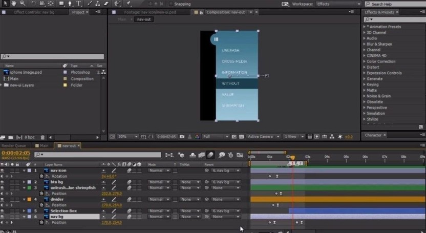 Adobe After Effects программа для создания анимации