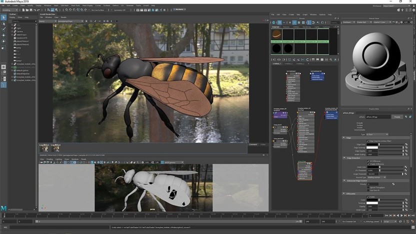 Autodesk Maya программа для 3D-моделирования