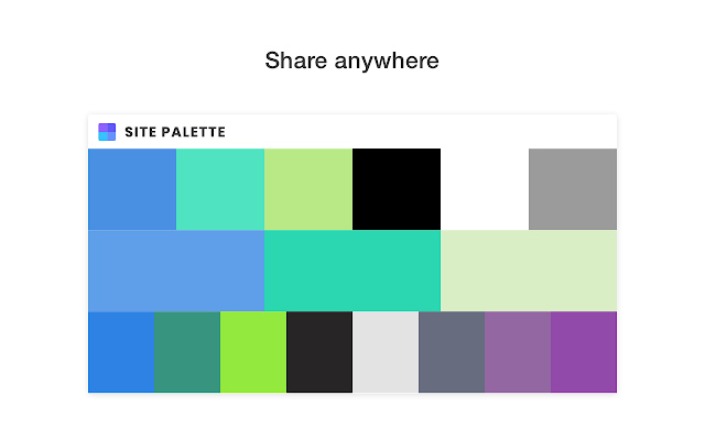 How to find out the site palette using the Site Palette extension