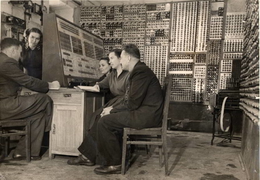 Computers of Soviet scientists