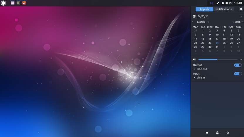 Budgie графическая оболочка для Ubuntu