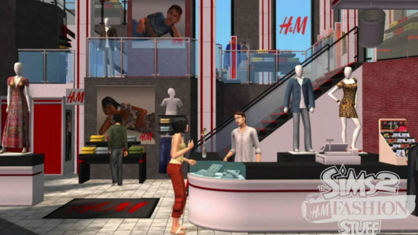Скриншот из игры Sims 2: Стиль H&M Каталог