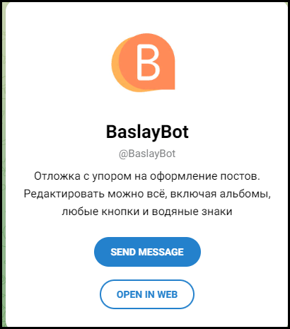 №6 Baslay Bot