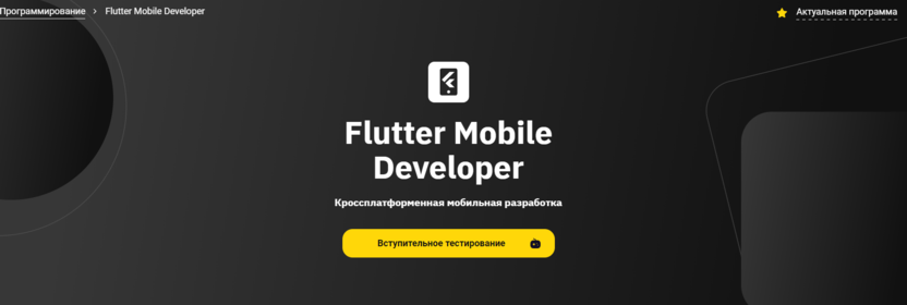 2. Мобильный разработчик на Flutter | OTUS.ru 