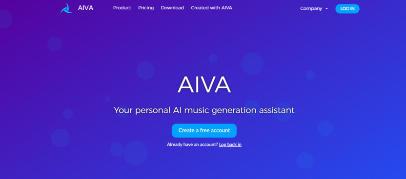 Нейросеть для создания музыки AIVA