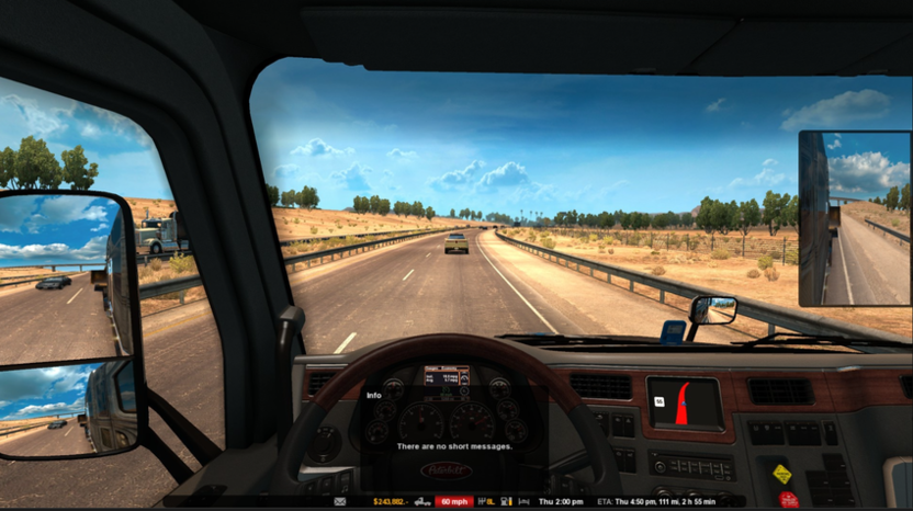 Моды на изменение интерфейса в Euro Truck Simulator 2