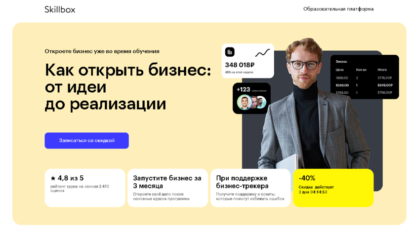 Как открыть бизнес: от идеи до реализации – Skillbox
