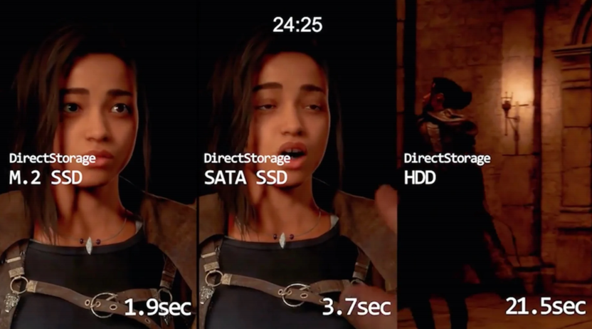 Влияние технологии DirectStorage на загрузку игр