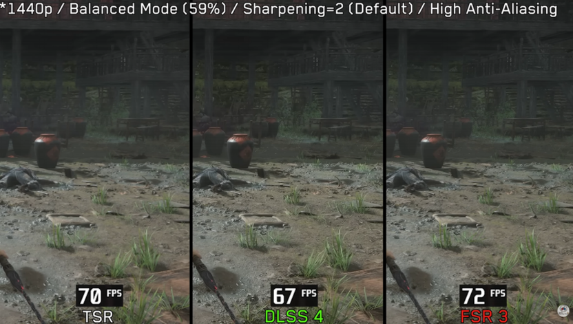 Выбор апскейлера при настройке графики в игре Wuchang Fallen Feathers