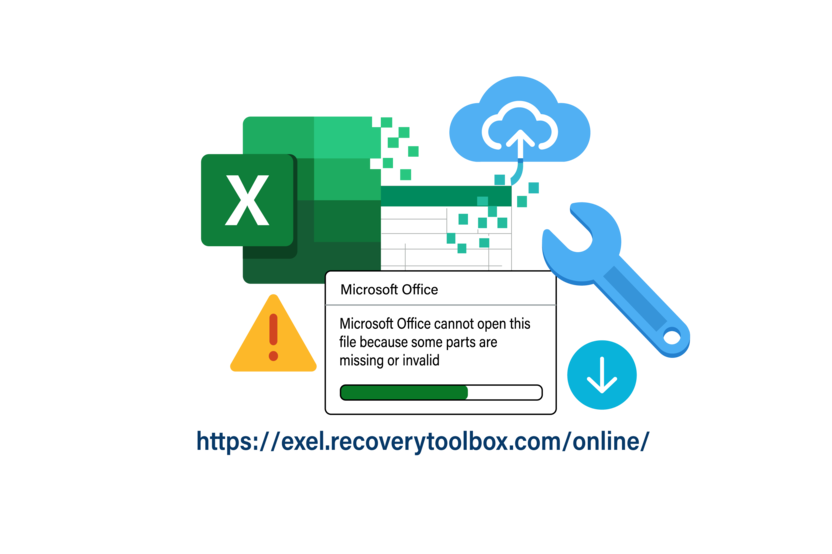 Онлайн восстановление Эксель файла