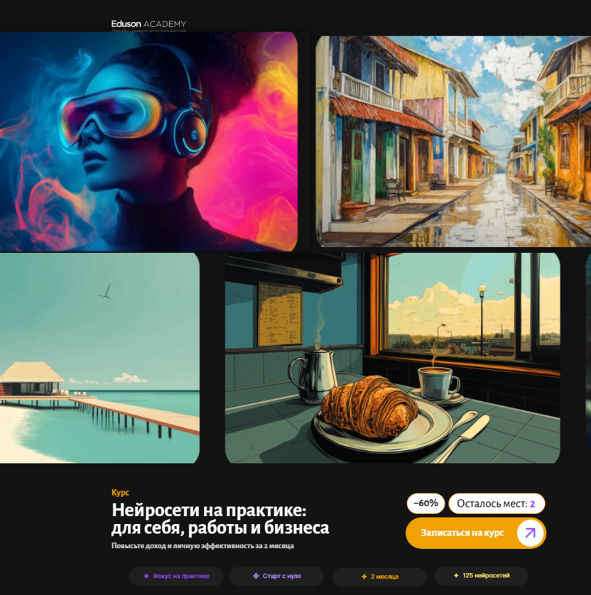 Нейросети на практике – Академия Eduson