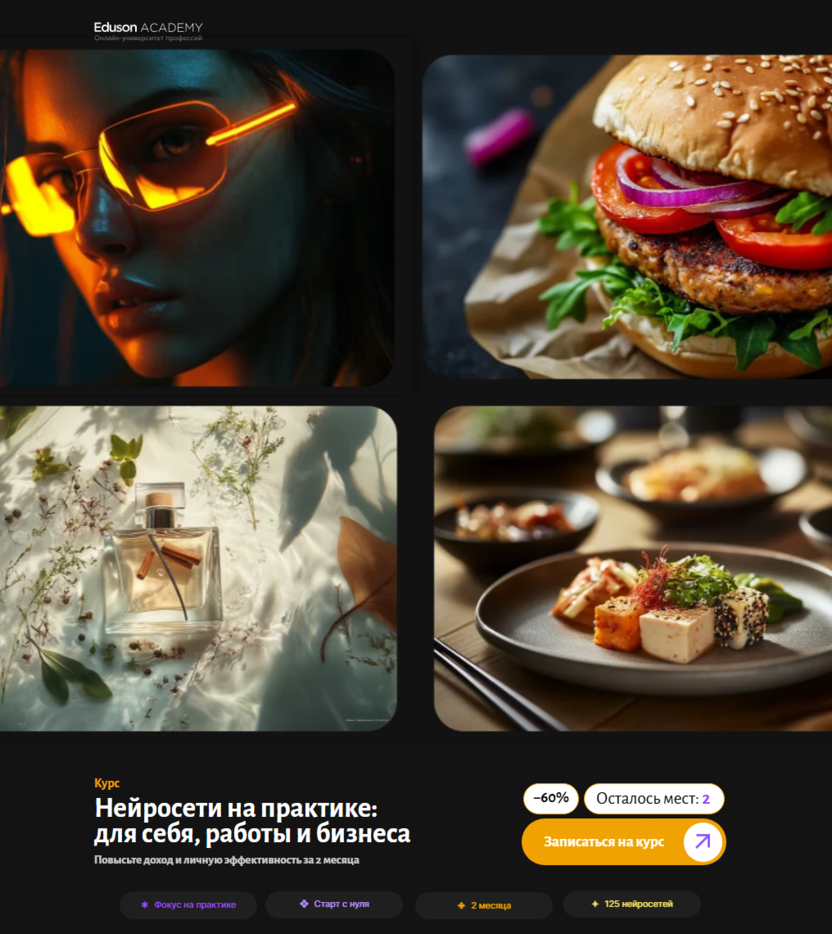 Нейросети на практике – Академия Eduson