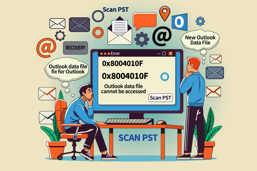 Файл данных Outlook - как восстановить?