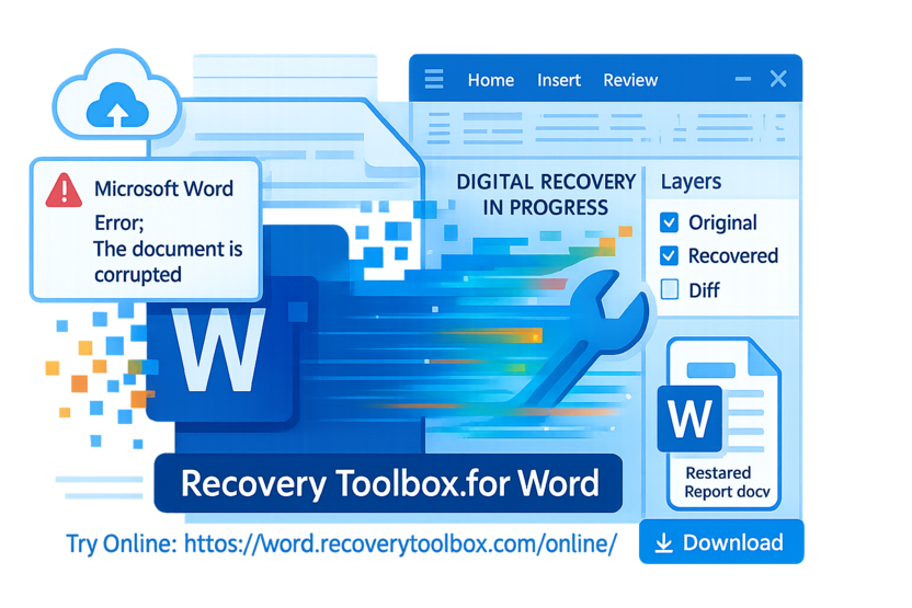 Онлайн-сервисы восстановления Ворд файлов