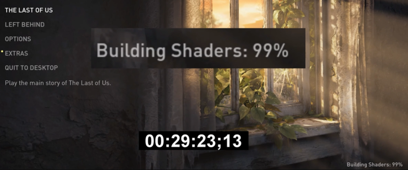 Повторная компиляция шейдеров для исправления микрозависания и фризов в играх