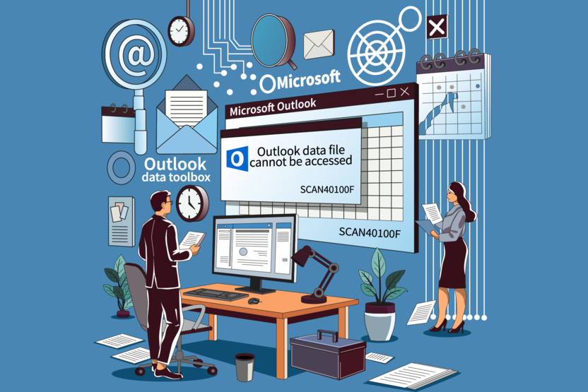 К файлу данных Outlook не удаётся получить доступ