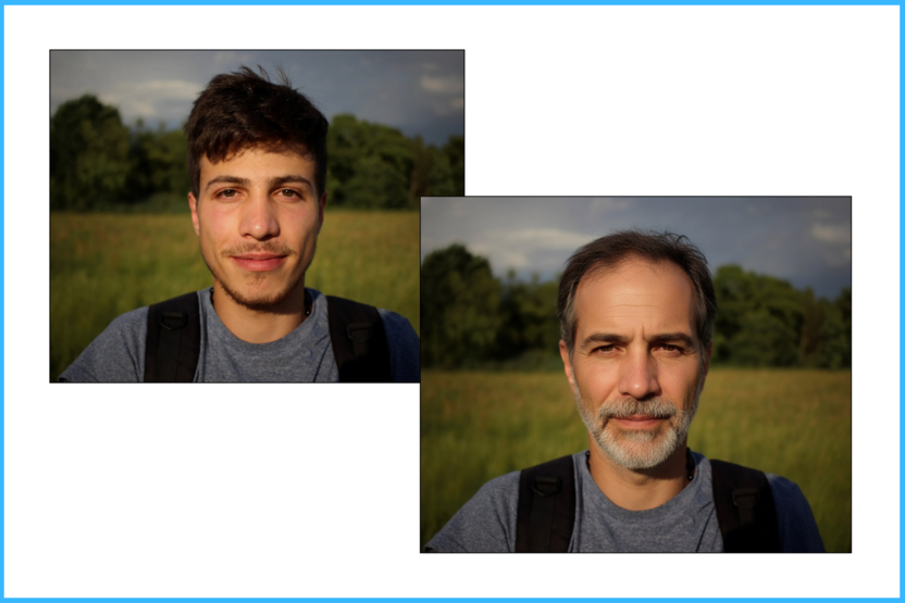 изменение возраста в Nano Banana