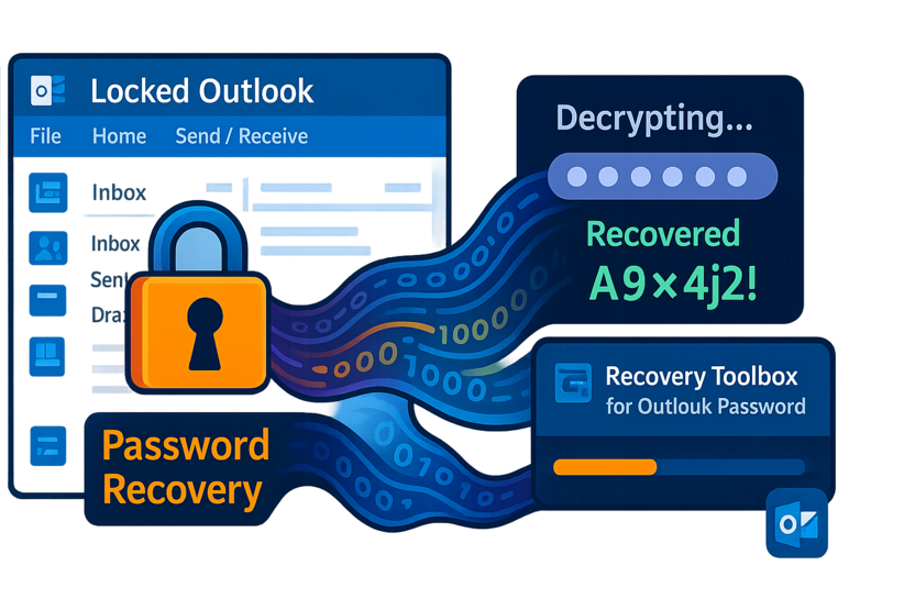 Взломать пароль к PST-файлу