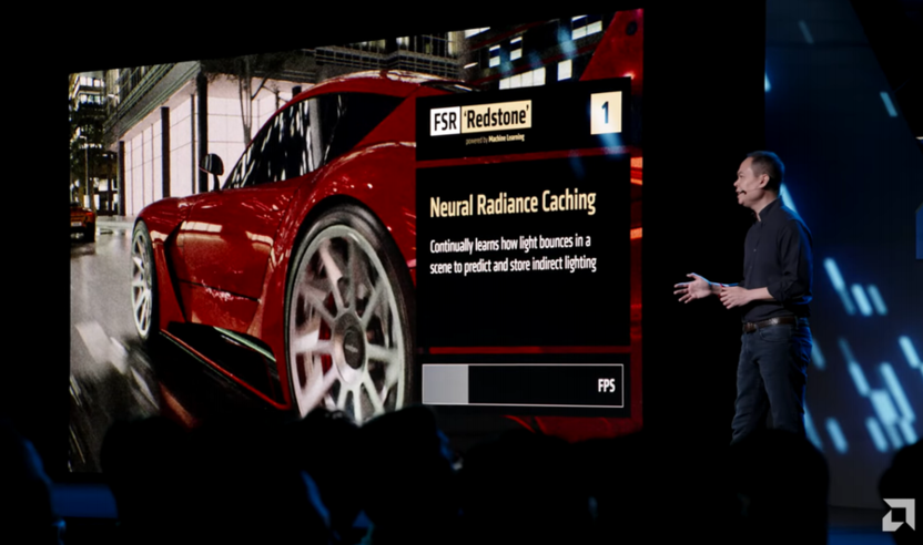 Демонстрация новой технологии генерации кадров от AMD