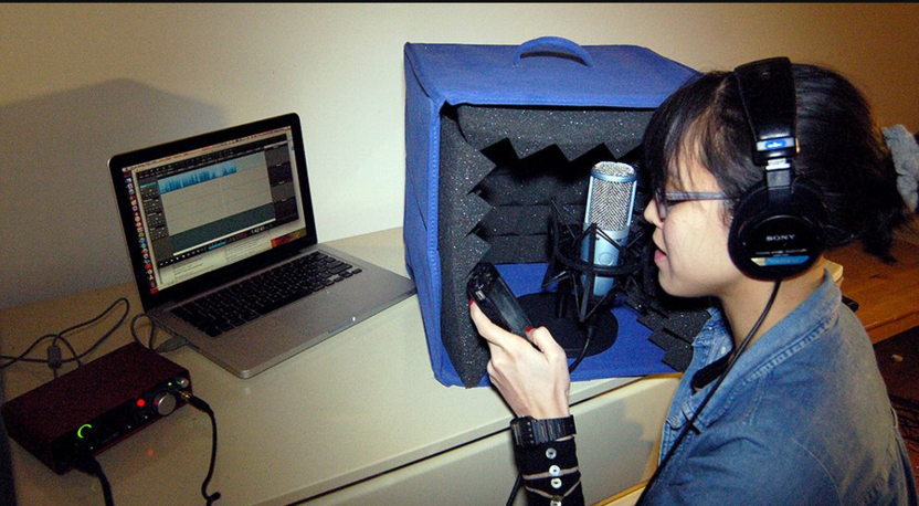 Расположение микрофона для записи чистого звука с микрофона в Audacity