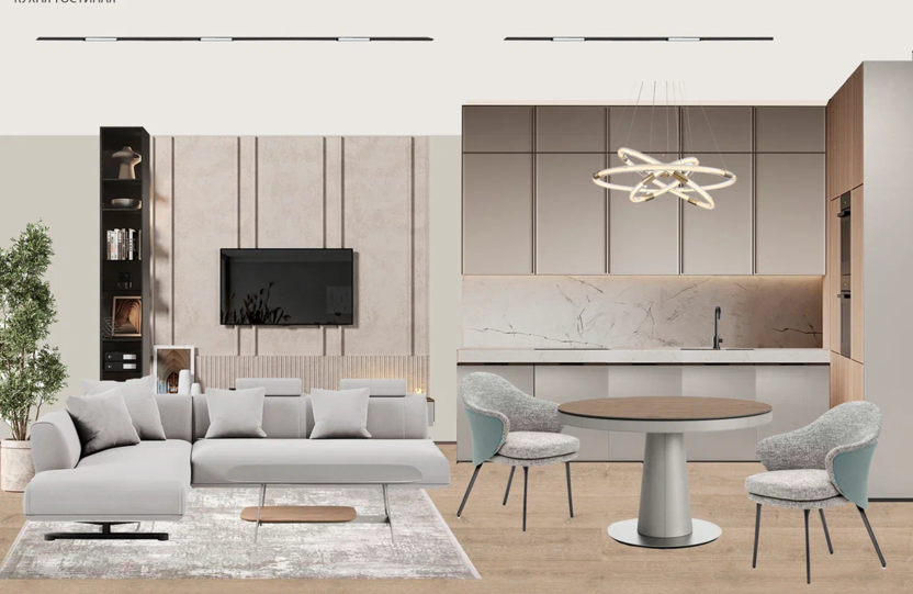 Создание коллажей входит в заработок дизайнера интерьера