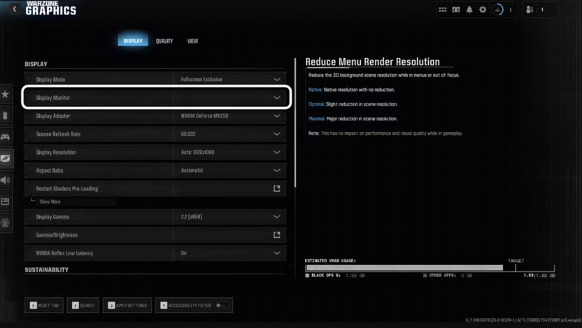 Переключение дисплея в игре при решении проблем с видимостью второго монитора игрой