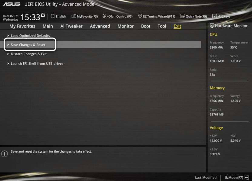 Сохранение настроек для решения проблем с запуском игр на Intel Arc