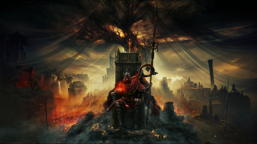 Заставка игры Elden Ring Shadow of the Erdtree