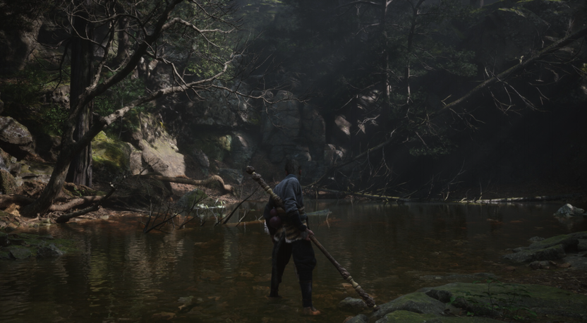 Перемещение по миру в игре Black Myth Wukong