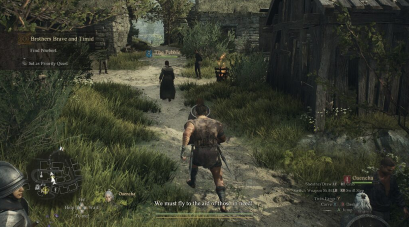 Геймплей игры Dragon's Dogma 2