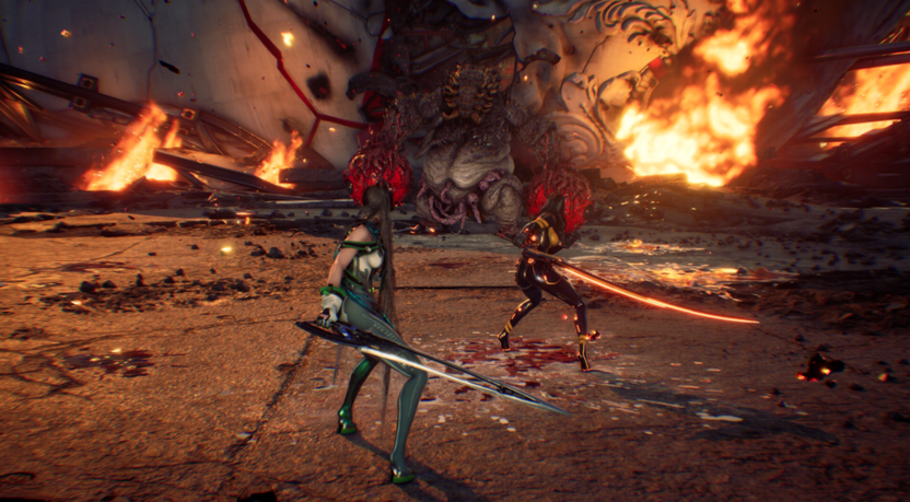 Сражения с боссами в игре Stellar Blade