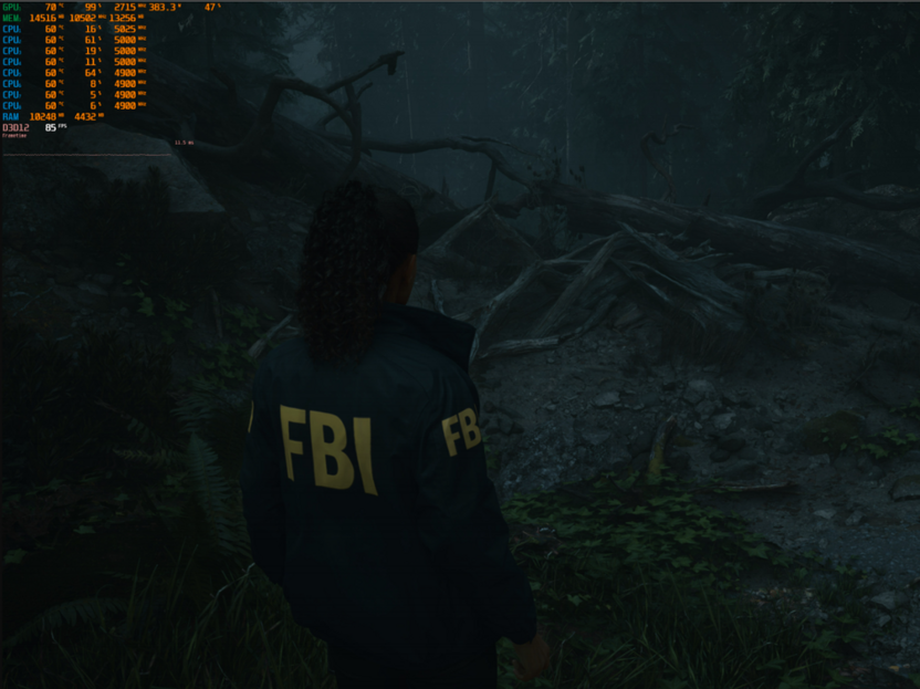 Мониторинг системы в играх при выборе объема ОЗУ для игр в 2026