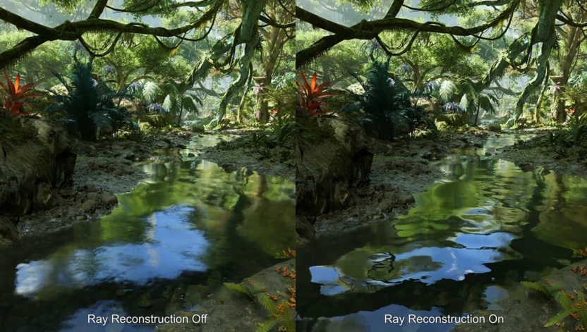 Включение эффектов РТ при настройке графики в Avatar Frontiers of Pandora