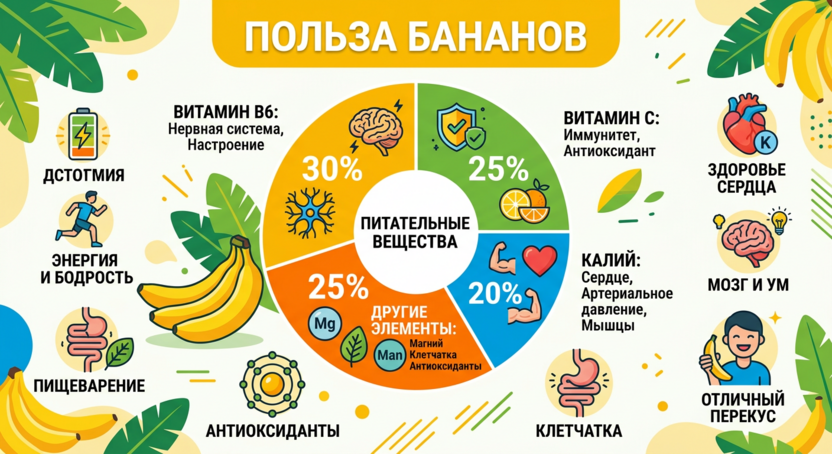 Инфографика в Nano Banana 2