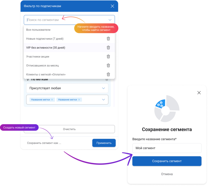 Сегментация аудитории в боте MAX