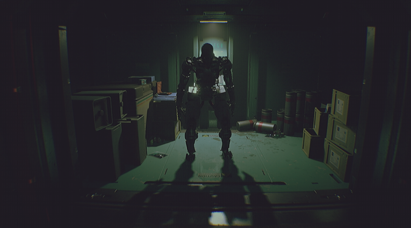 Эстетика мира игры Routine