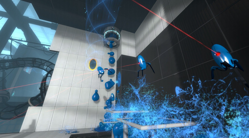 Кооперативный режим в игре Portal 2
