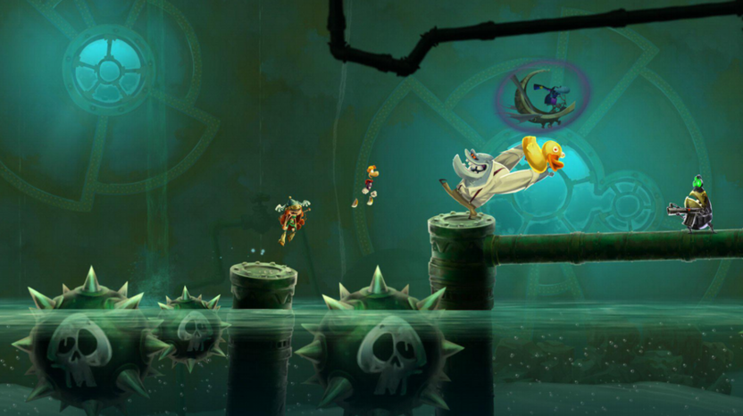 Совместное прохождение Rayman Legends на одном экране
