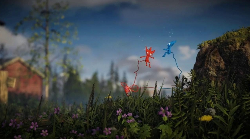 Совместное прохождение Unravel Two на одном экране