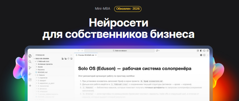 7. Нейросети для собственников бизнеса — Академия Эдюсон