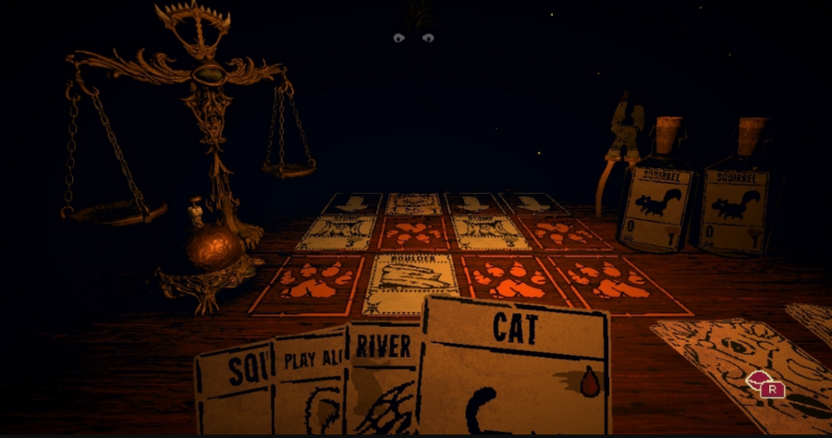Геймплей инди-игры Inscryption